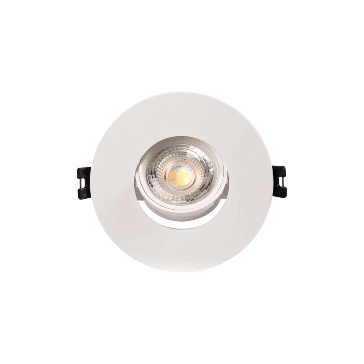 Aro downlight circular basculante para bombilla GU10 / MR16 - Corte Ø75 mm - Barcelona Led-