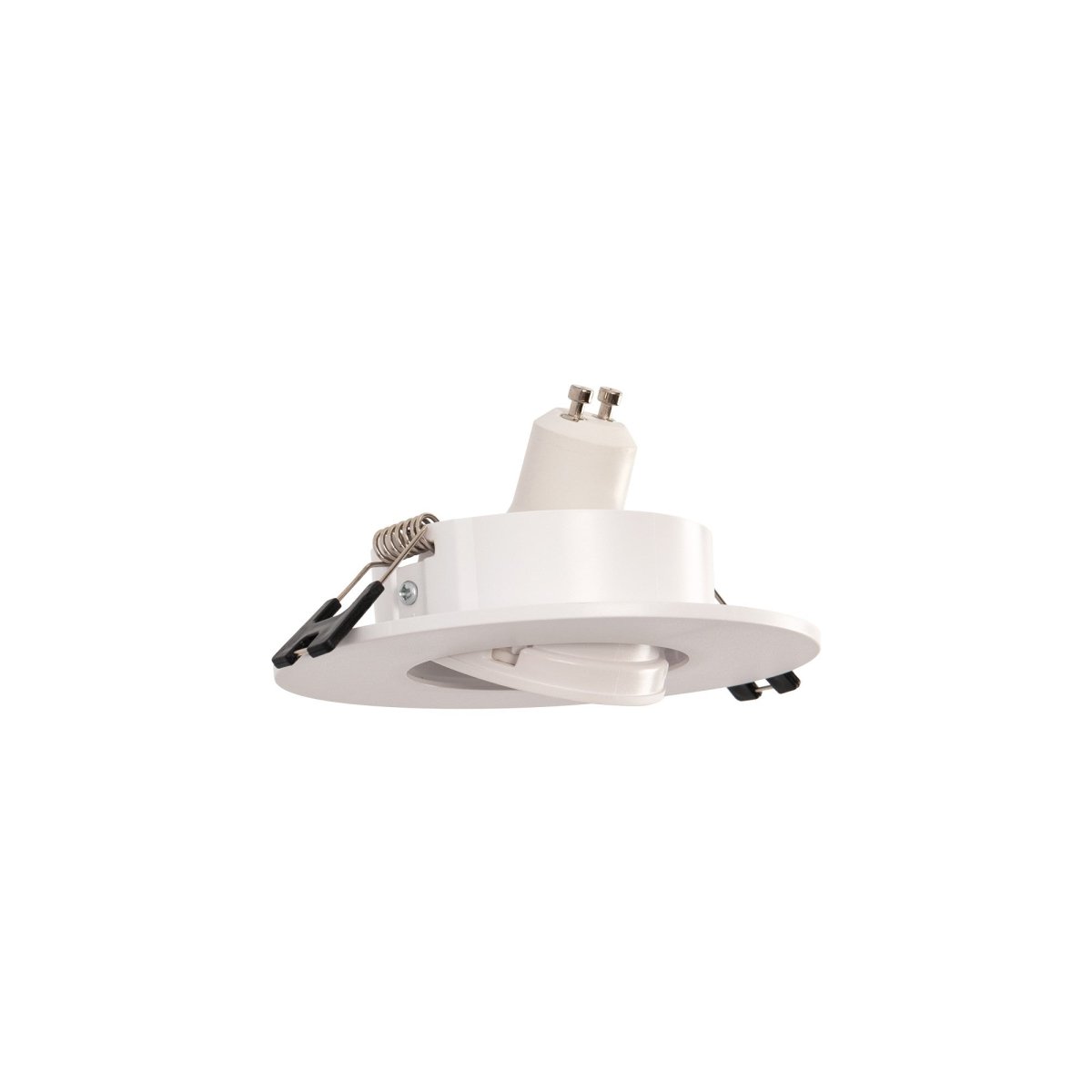 Aro downlight circular basculante para bombilla GU10 / MR16 - Corte Ø75 mm - Barcelona Led-