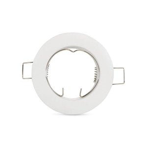 Aro downlight circular para bombilla GU10 / MR16 - Corte Ø62 mm