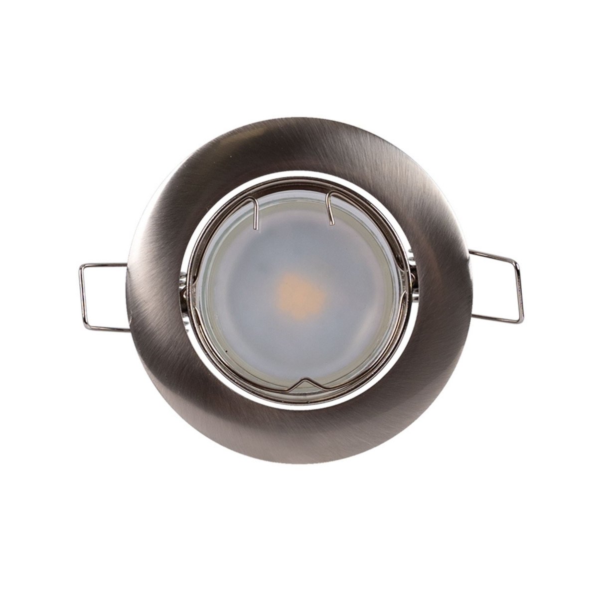 Aro downlight circular basculante para bombilla GU10 / MR16 - Corte Ø72 mm - Barcelona Led-