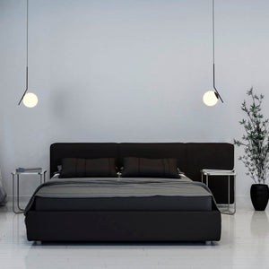 Lámpara colgante bola cristal "HERMI" - E27 (15)