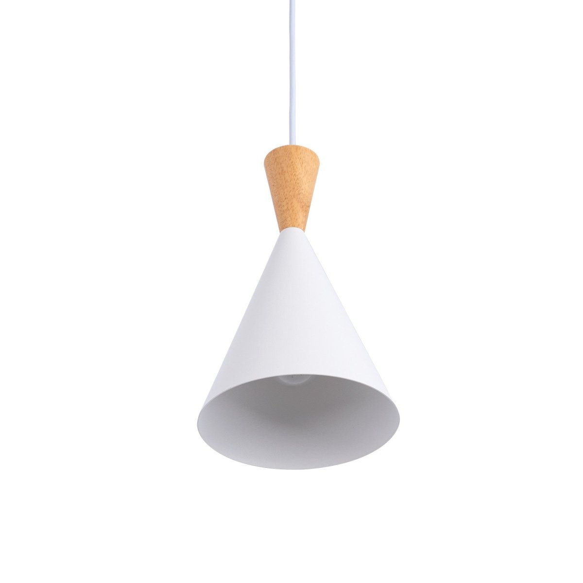 Lámpara colgante nórdica con cable y enchufe "Lima" - Barcelona Led-Decoración