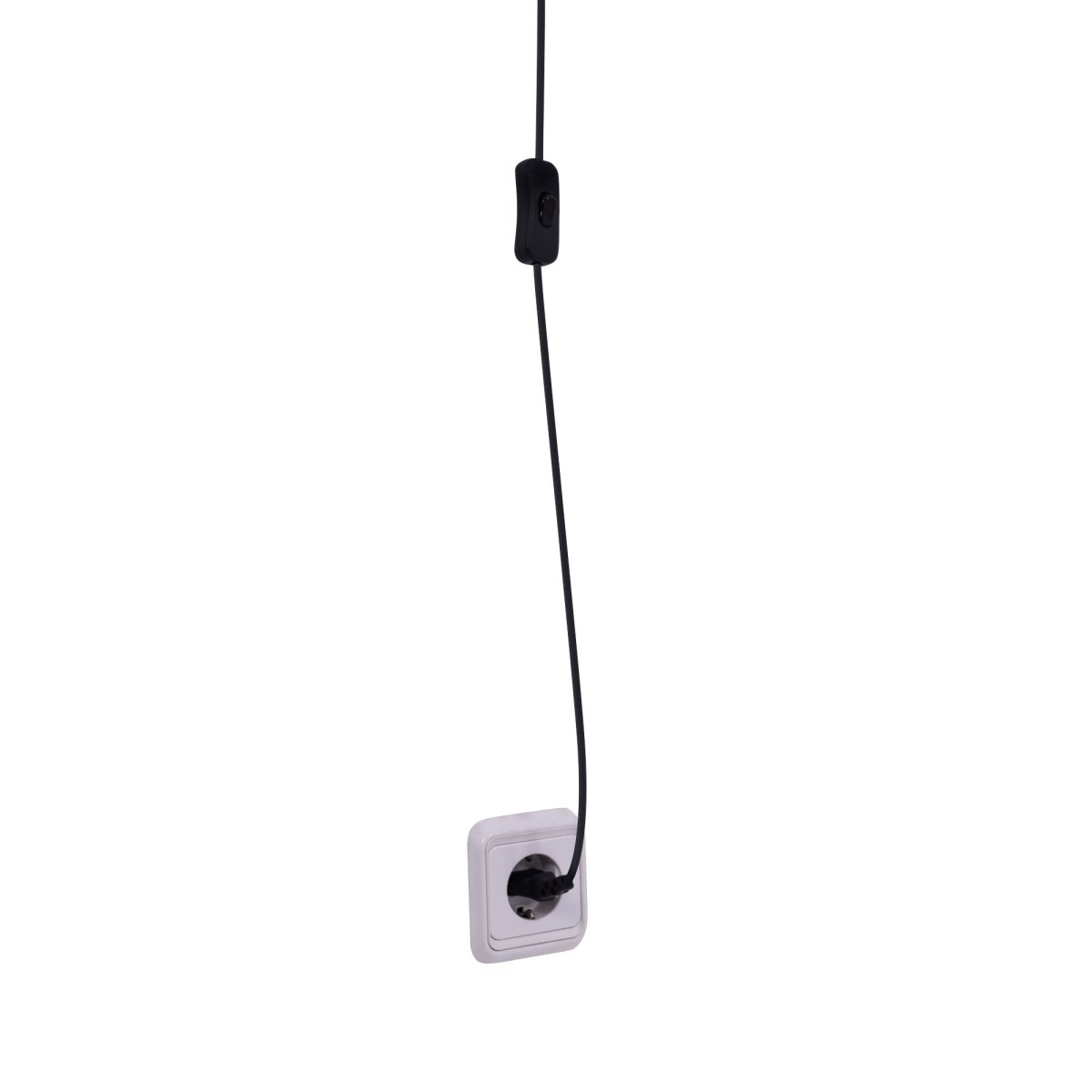 Lámpara colgante nórdica con cable y enchufe "Lima" - Barcelona Led-Decoración