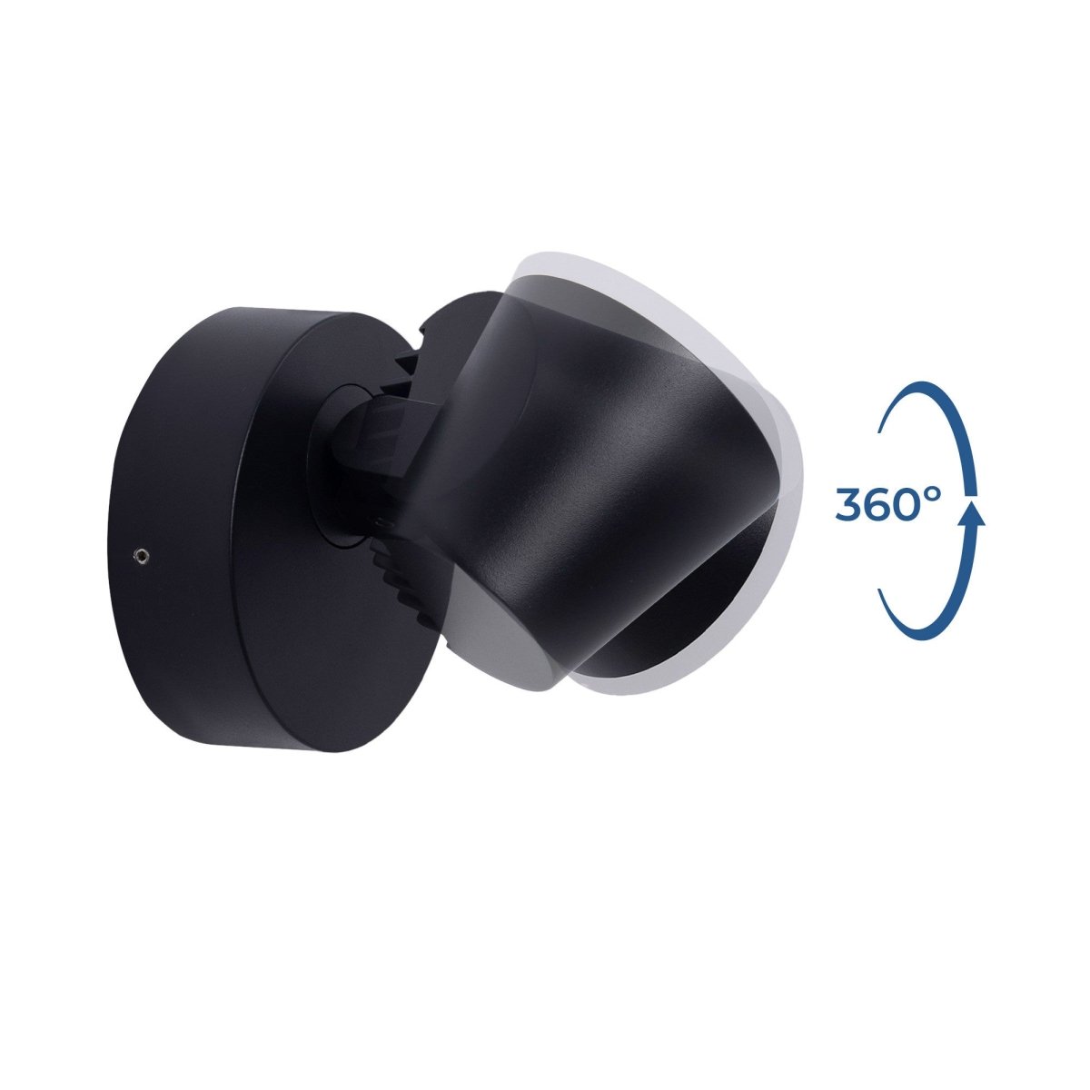 Aplique de pared exterior orientable "Stan" - 12,5W - 3000K - IP54 - Barcelona Led-Decoración
