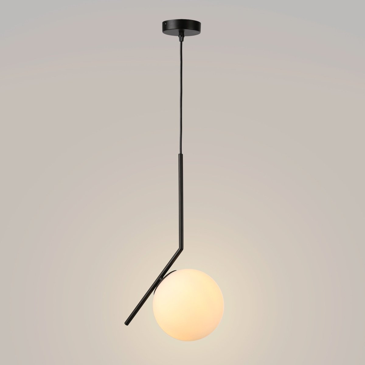 Lámpara colgante bola cristal "HERMI" - E27 - Barcelona Led-Decoración