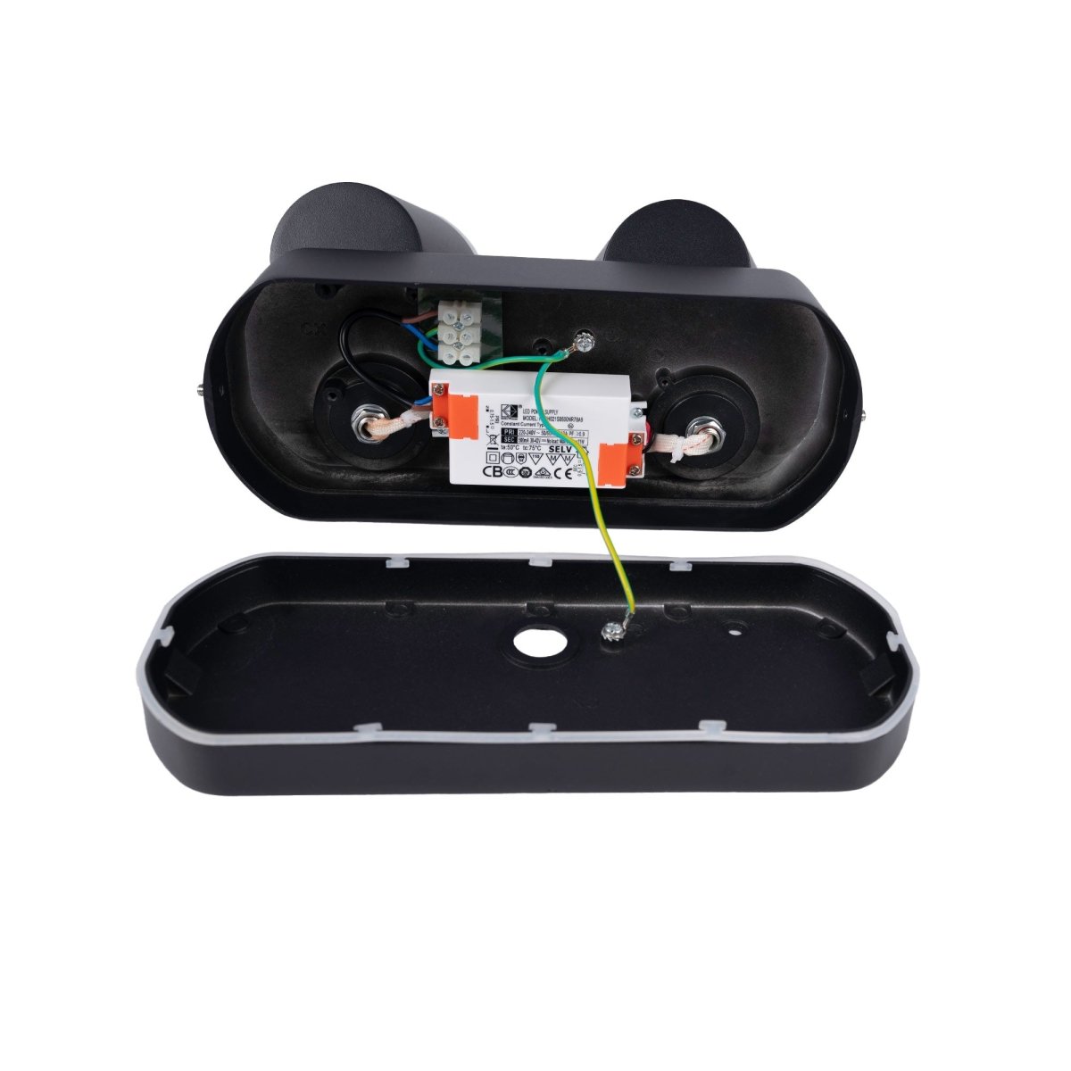 Aplique de pared exterior doble "Tura" - 20,5W - Orientable - 3000K - IP54 - Barcelona Led-Decoración