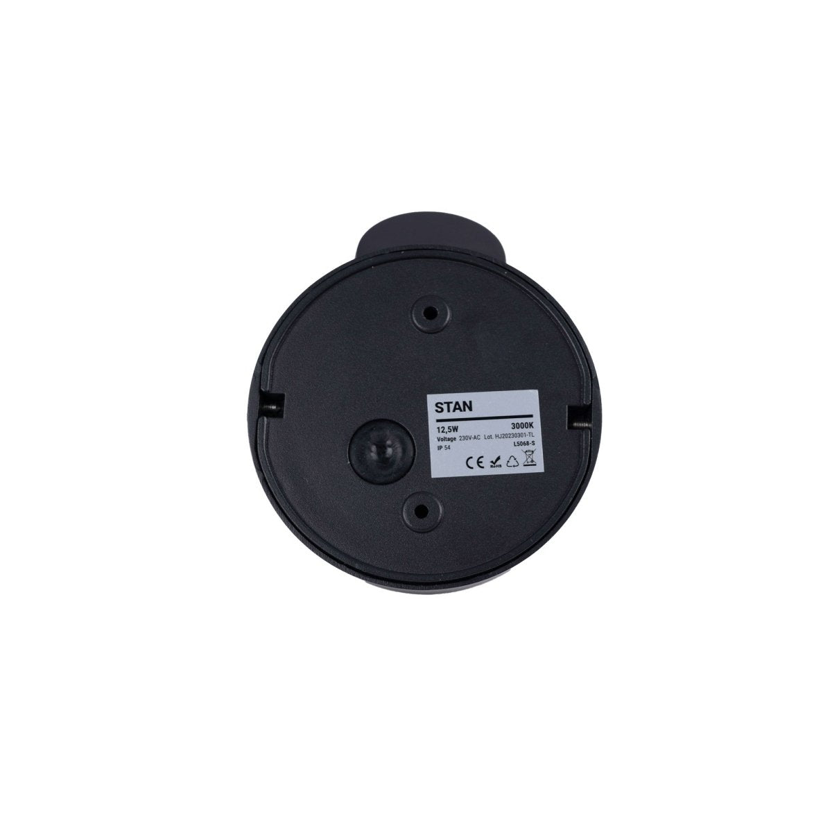 Aplique de pared exterior con sensor PIR  "Stan" - 12,5W - Orientable - 3000K - IP54 - Barcelona Led-Decoración