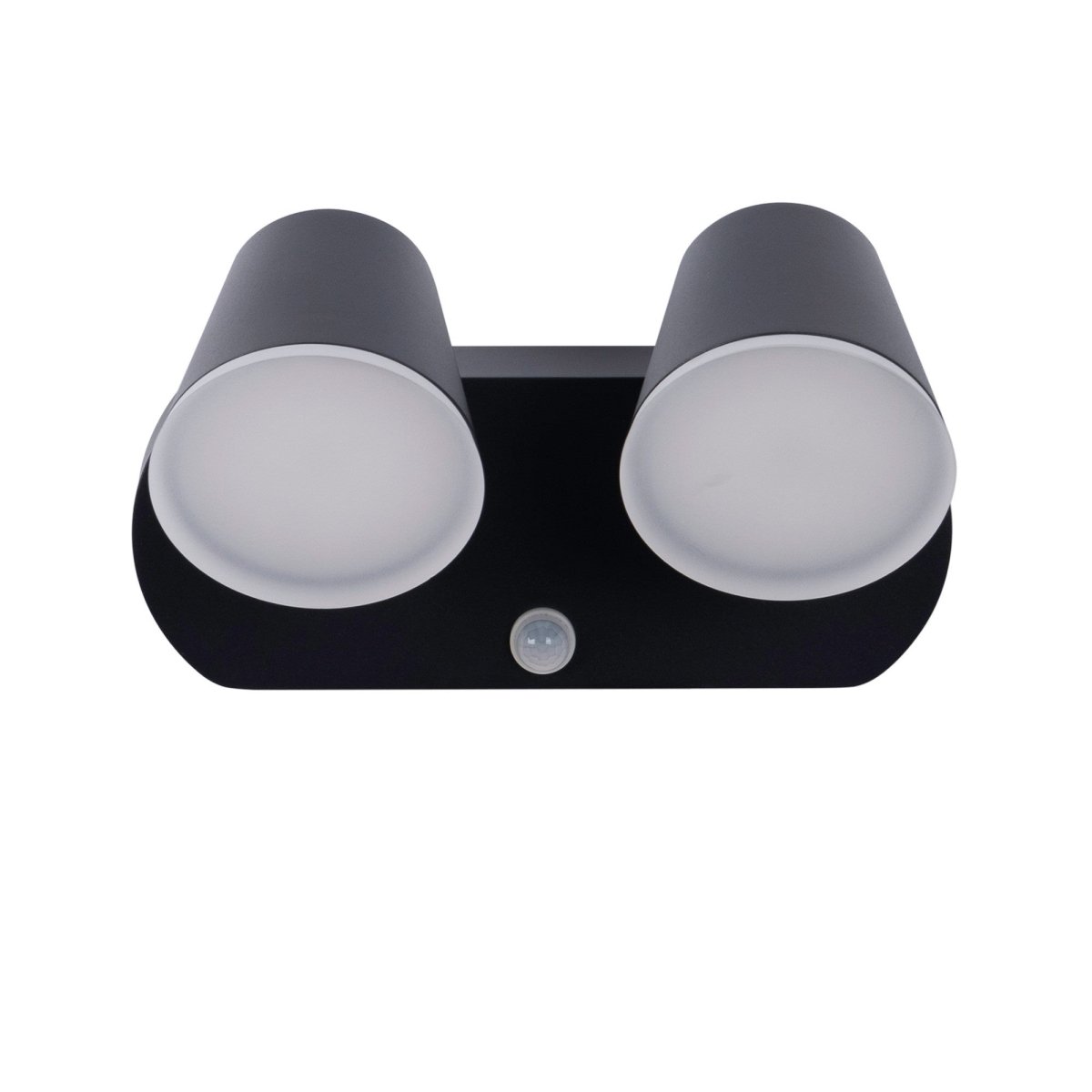 Aplique de pared exterior doble con sensor PIR "Tura" - 20,5W - Orientable - 3000K - IP54 - Barcelona Led-Decoración