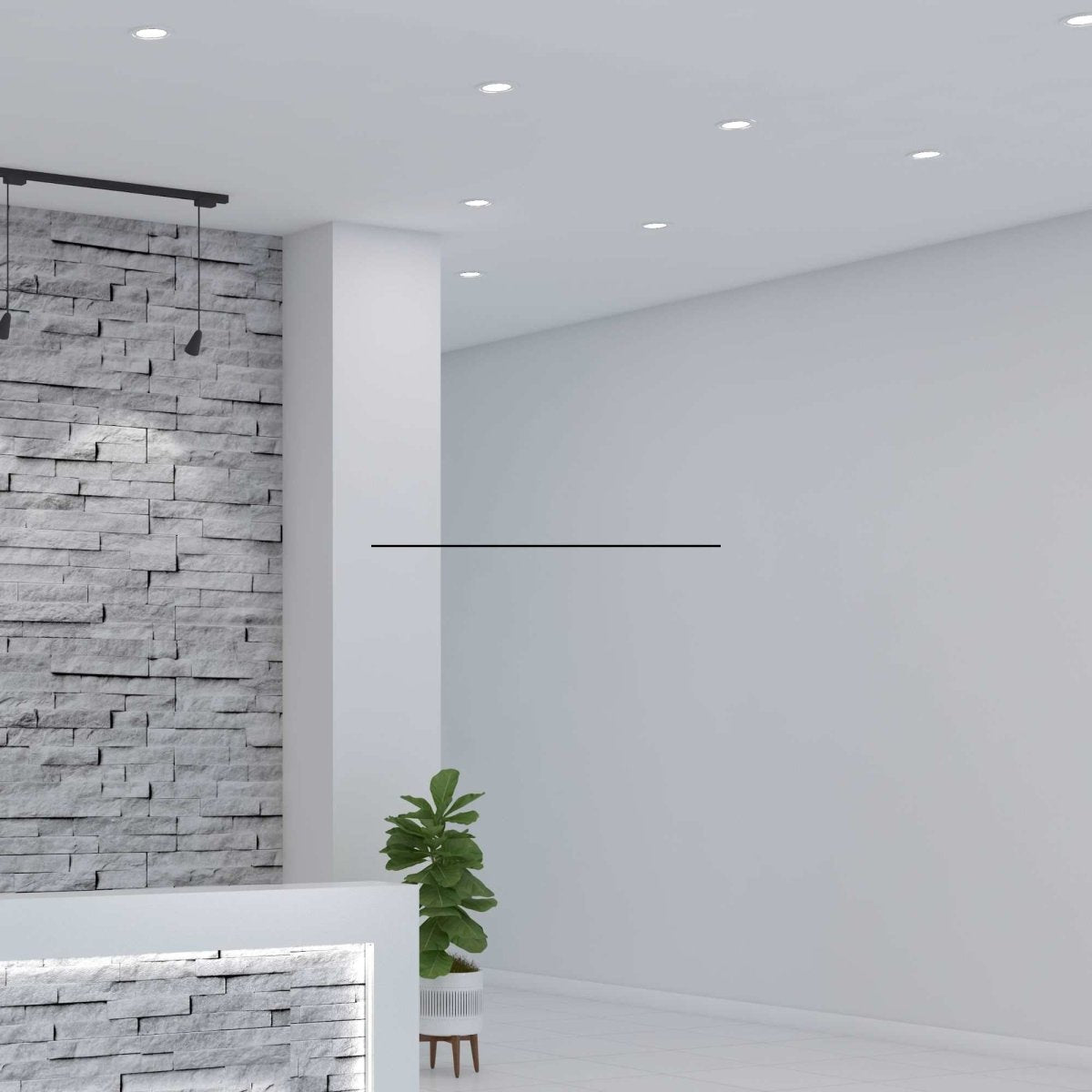 Downlight LED circular empotrable 8W - Diámetro de corte ajustable: Ø 50-90mm - Barcelona Led-