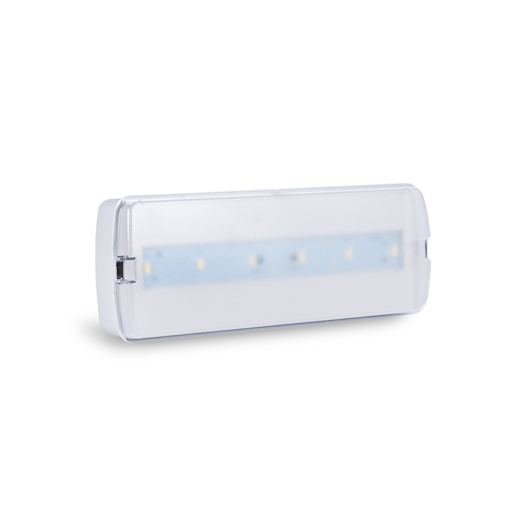 KIT Pictograma autoadhesivo "Salida derecha" + Luz de emergencia 3W (6)