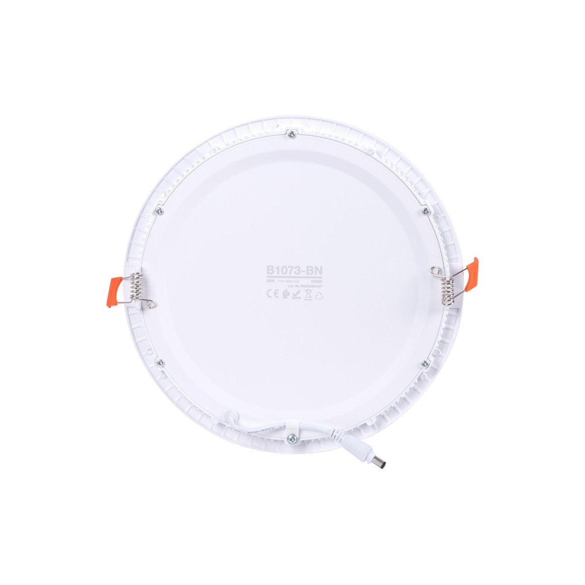 Downlight LED circular slim 20W  - Corte Ø 225mm - Barcelona Led-