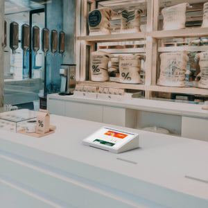 Display publicitario LCD de mesa 10.1'' - Pantalla horizontal - Táctil - Android 10 (14)