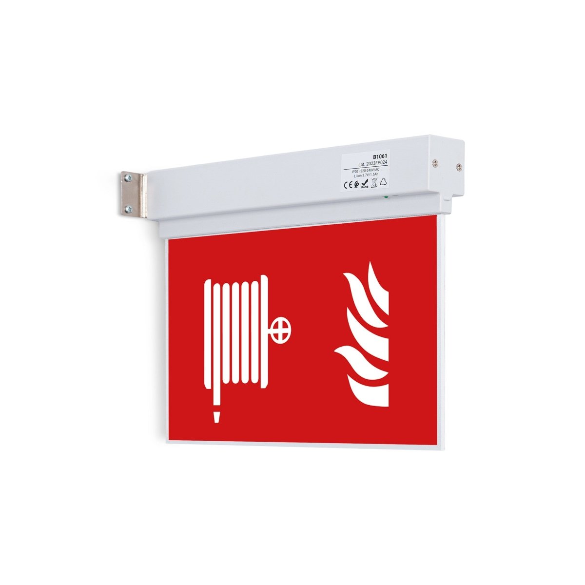 Luz de emergencia permanente con pictograma "Boca de incendio" - Barcelona Led-
