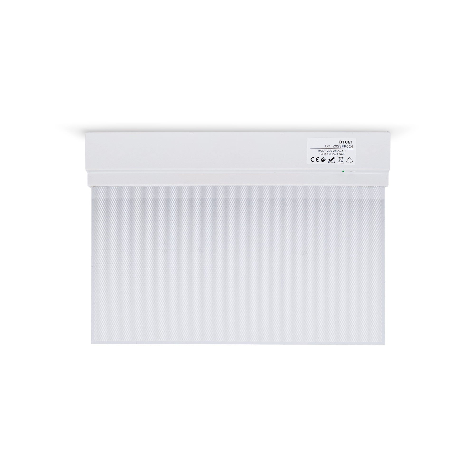 Luz de emergencia permanente con cartel "Salida" (5)