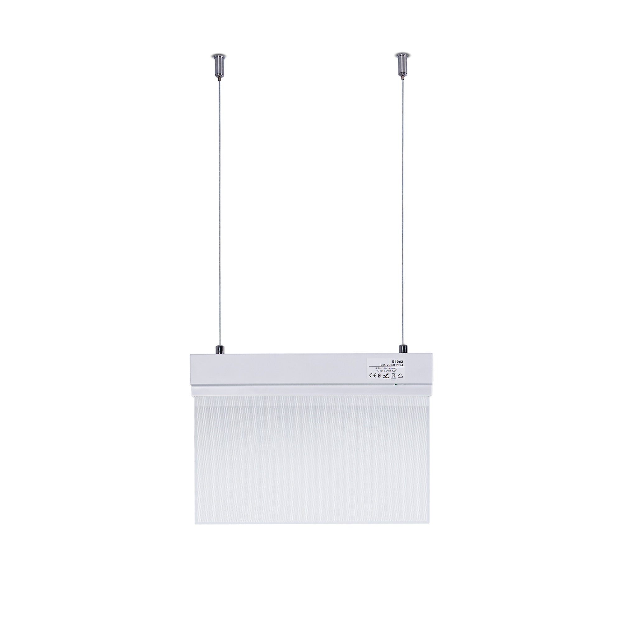 Luz de emergencia permanente con pictograma "Extintor" - Suspensión (7)