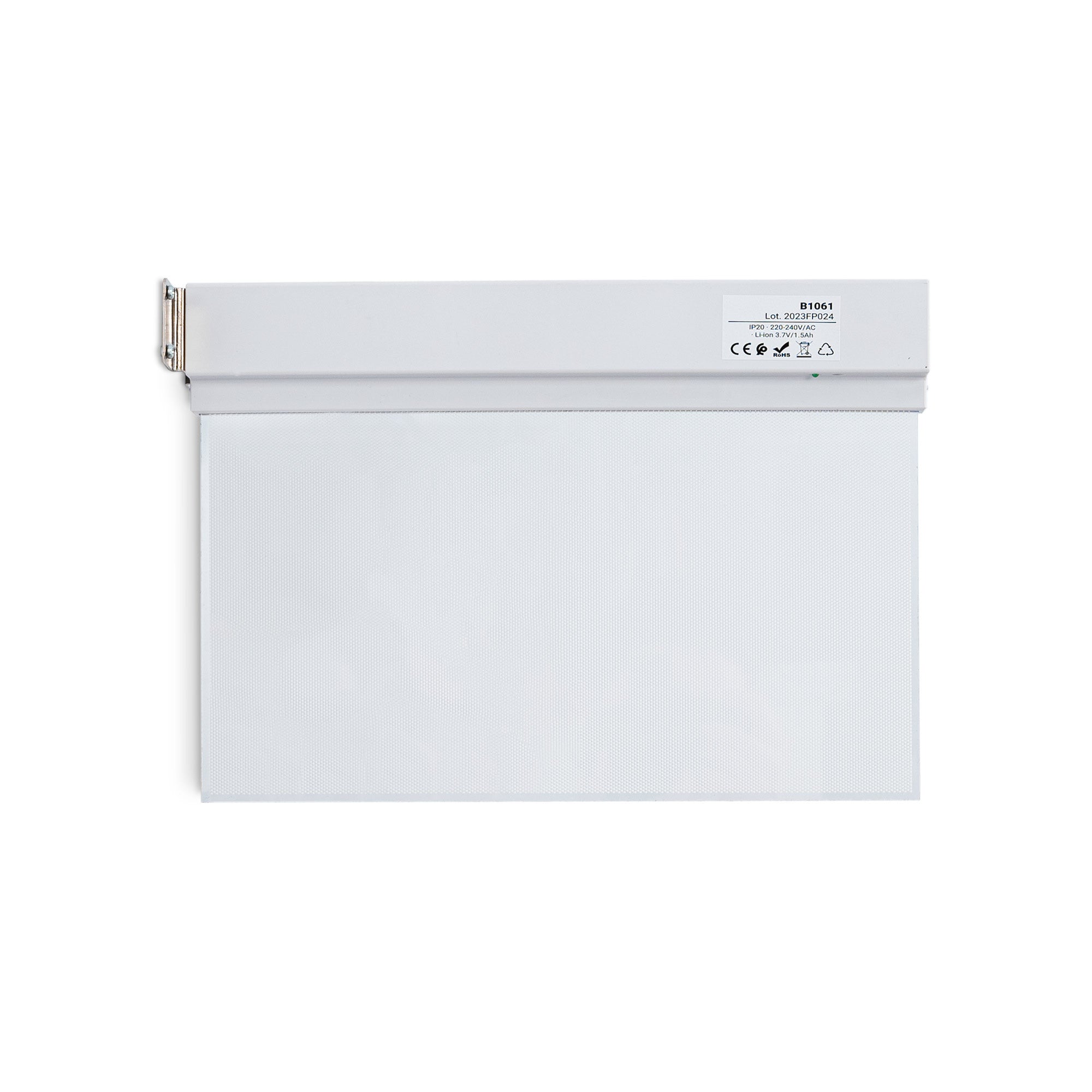 Luz de emergencia permanente con cartel "Salida" (7)