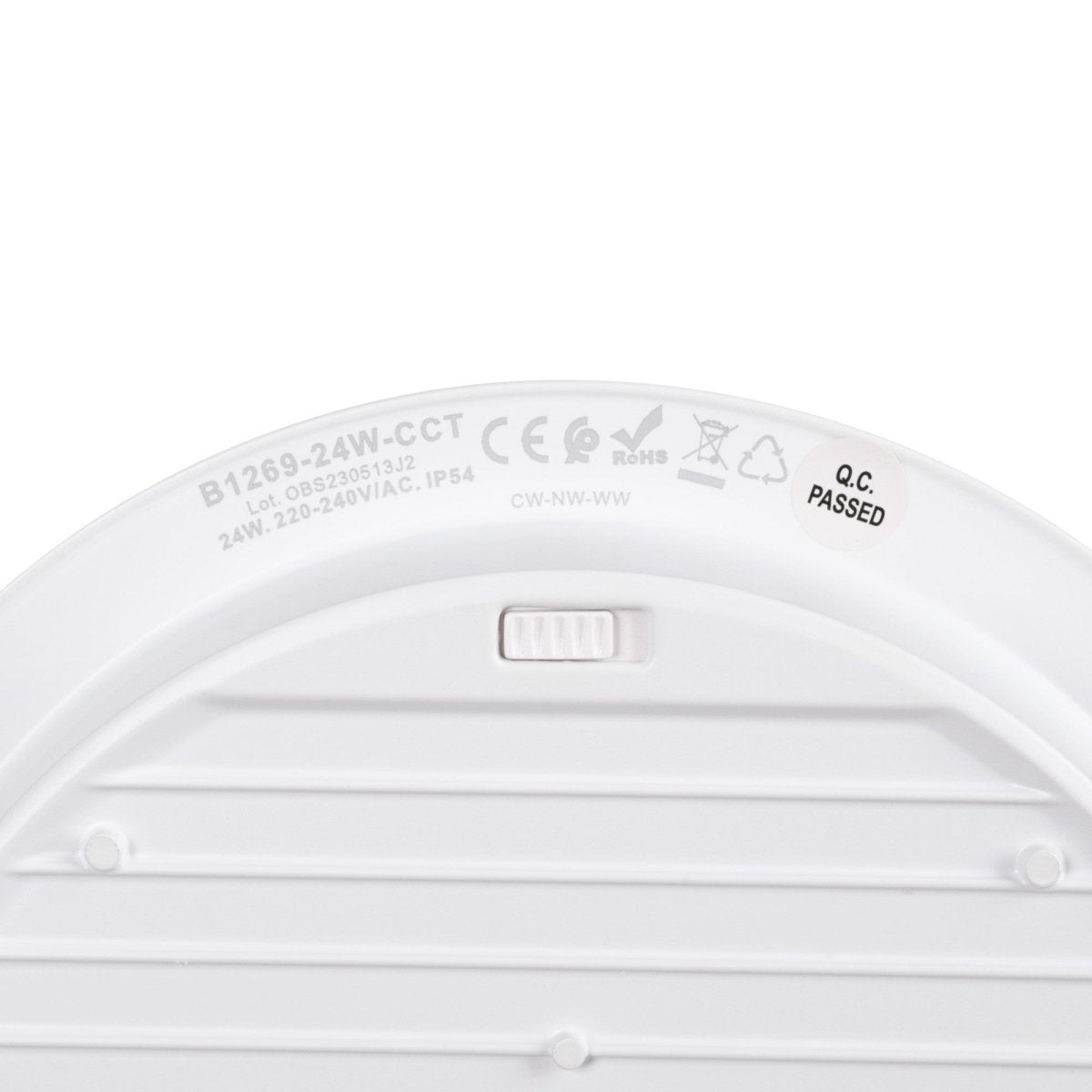 Downlight PRO 24W - CCT - 153lm/W - IP54 - UGR19 - Corte ø205mm - Barcelona Led-