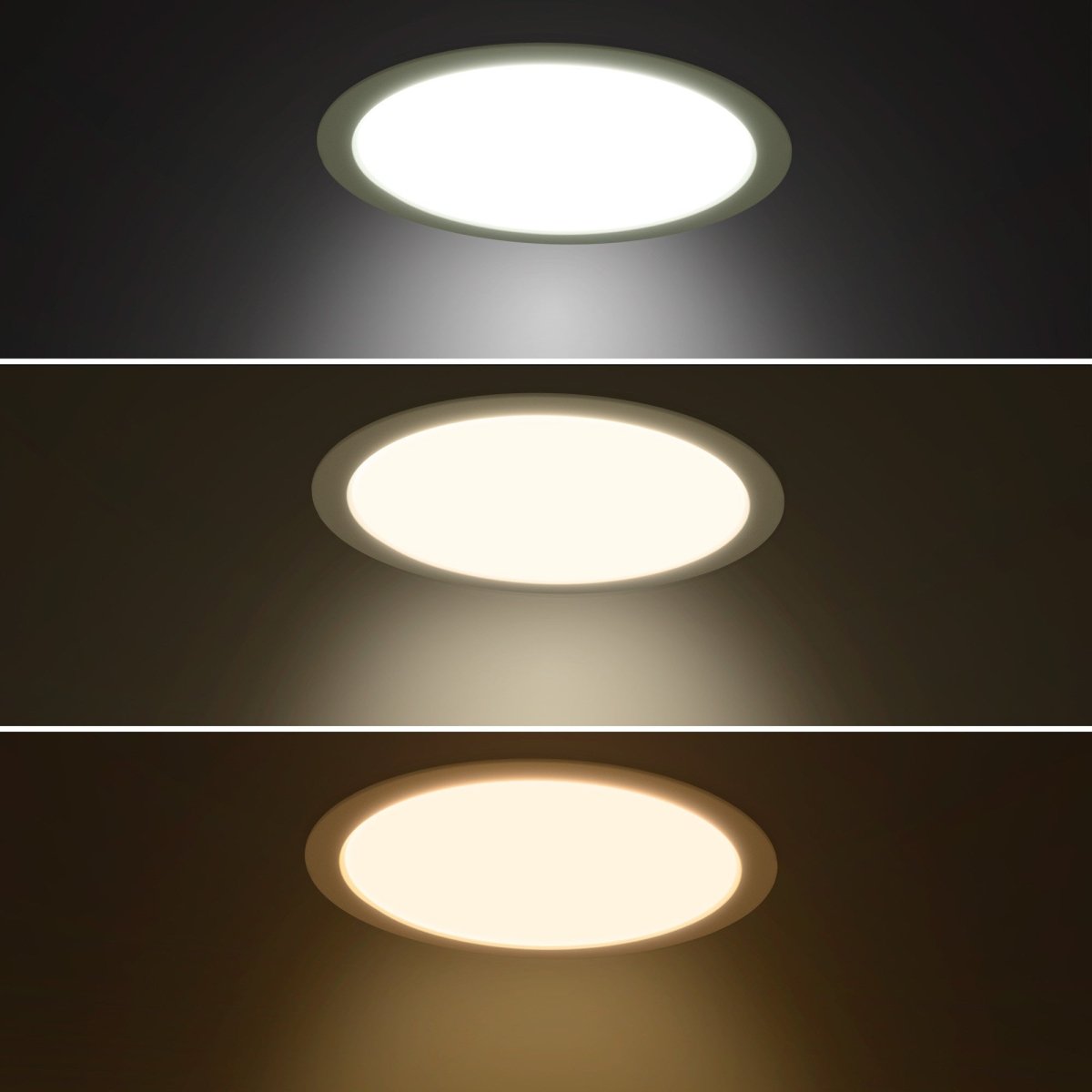 Downlight PRO 24W - CCT - 153lm/W - IP54 - UGR19 - Corte ø205mm - Barcelona Led-