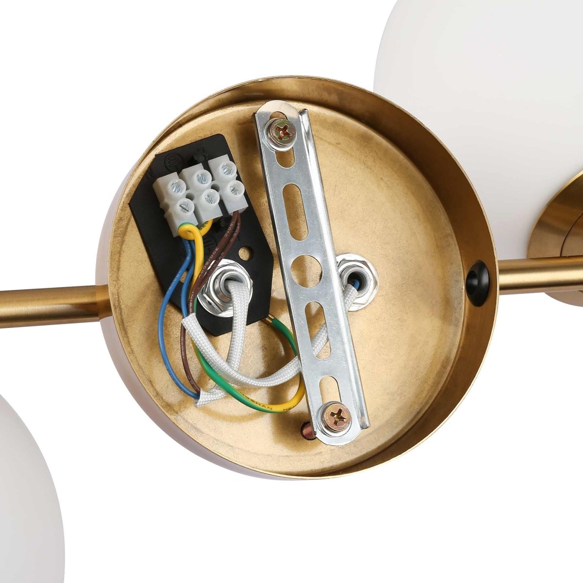 Aplique de pared doble bola cristal "Double" - Barcelona Led-Decoración