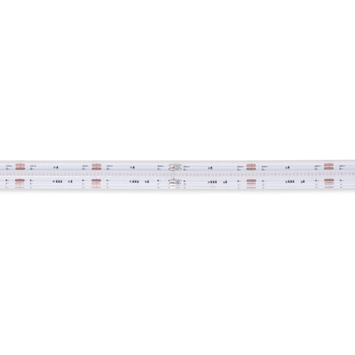 Tira LED COB 24V DC - RGB - 12W/m - 12mm - IP67 - Rollo de 5 metros - Corte c/33mm - Barcelona Led-