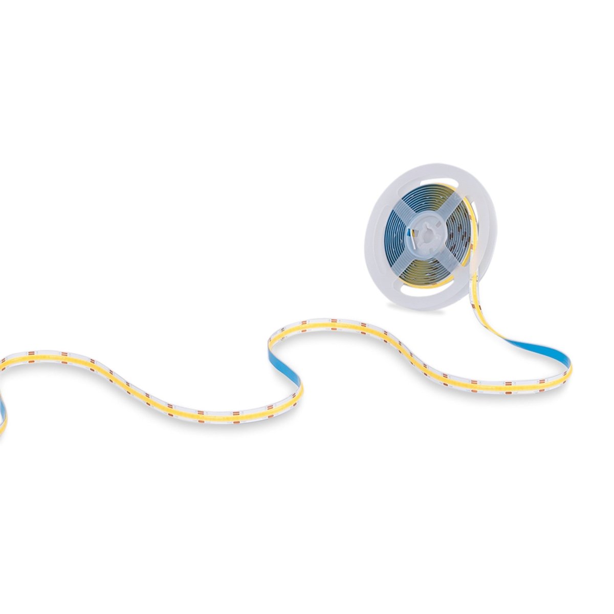 Tira LED COB 24V DC - CCT - 14W/m - 10mm - IP20 - Rollo de 5 metros - Corte cada 26mm - Barcelona Led-