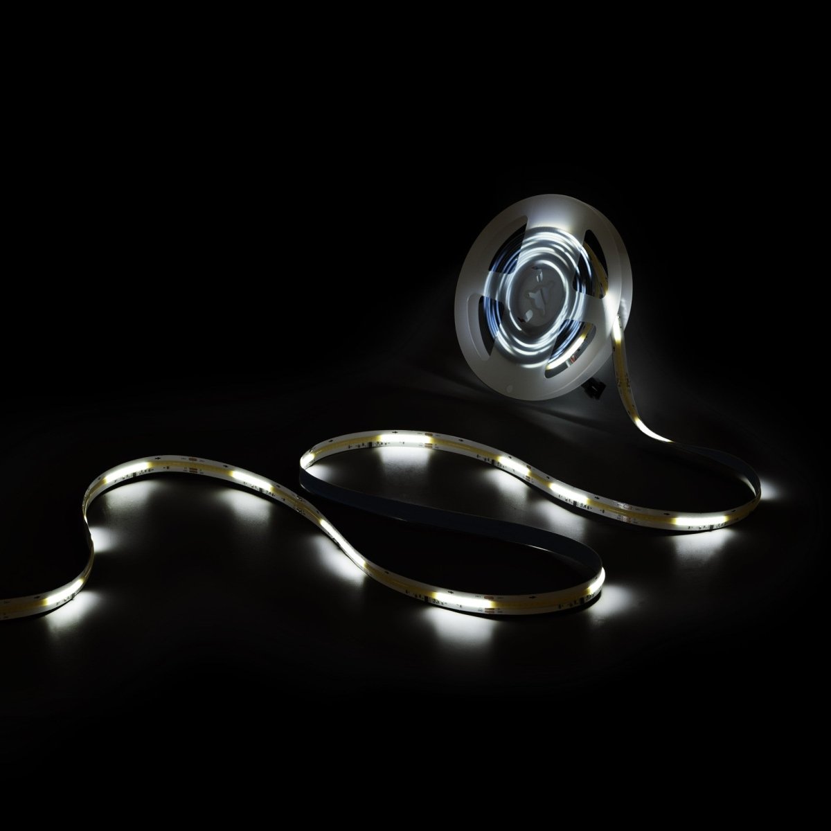 Tira LED COB monocolor inteligente IC 24V DC - 12W/m - IP20 - 360ch/m - Ancho 10mm - 5 metros - Barcelona Led-