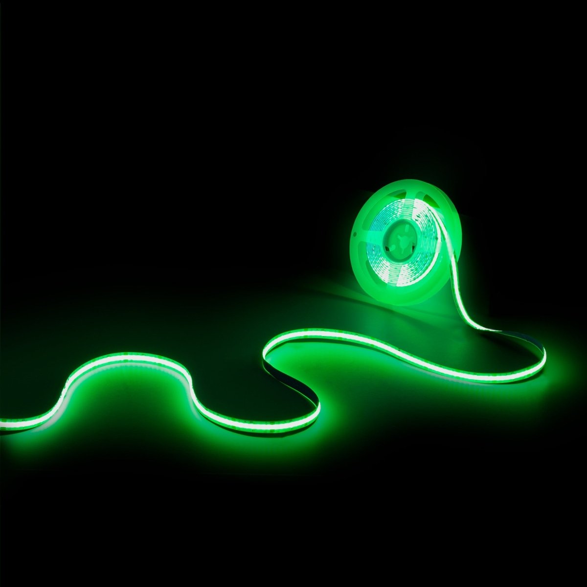 Tira LED COB 24V DC - RGB - 12W/m - 10mm - IP20 - Rollo de 5 metros - Corte c/33mm - Barcelona Led-