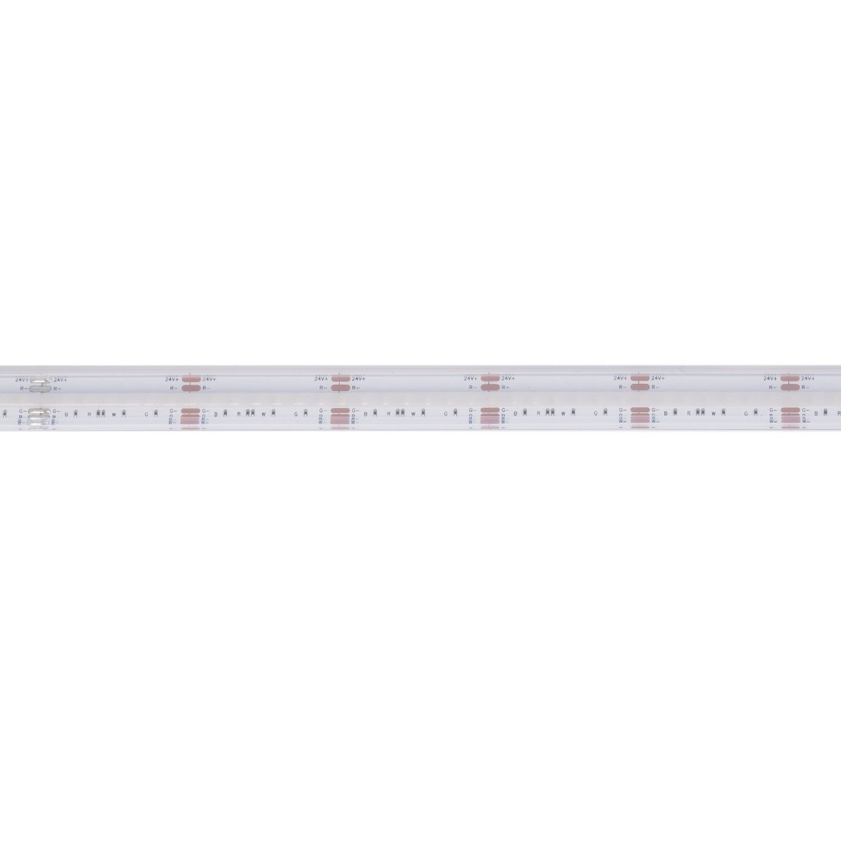 Tira LED COB 24V DC - RGBWW - 19W/m - 14mm - IP67 - Rollo de 5 metros - Corte c/33mm - Barcelona Led-