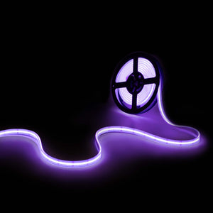 Tira LED COB 24V DC - RGBWW - 19W/m - 14mm - IP67 - Rollo de 5 metros - Corte c/33mm (13)