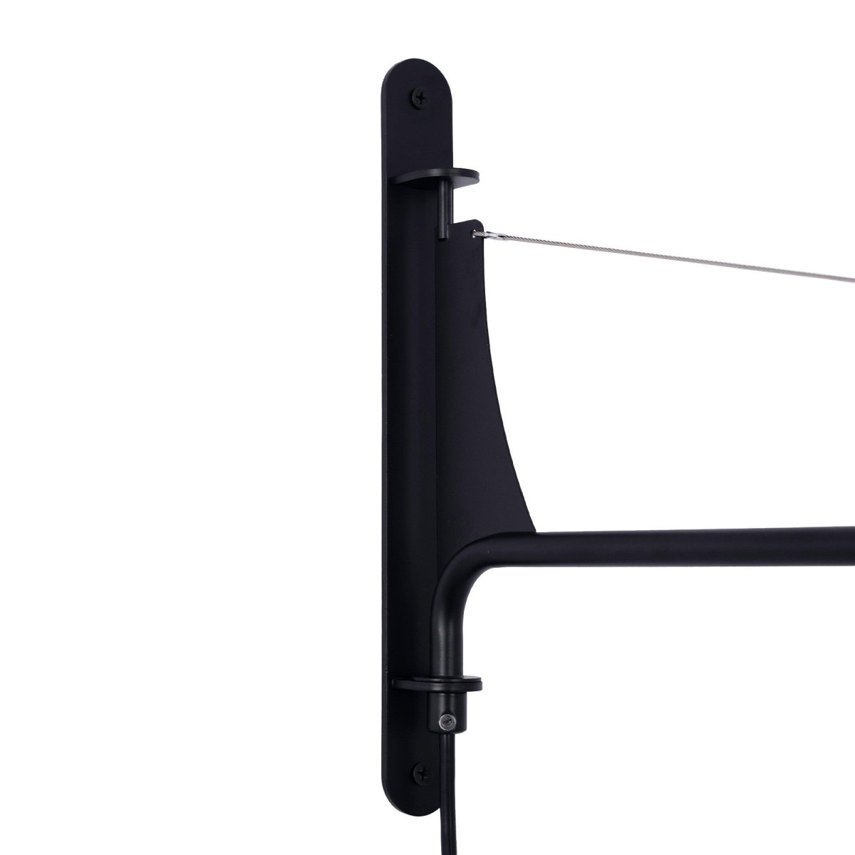 Aplique de pared orientable con cable y enchufe "Pitt" - Barcelona Led-Decoración