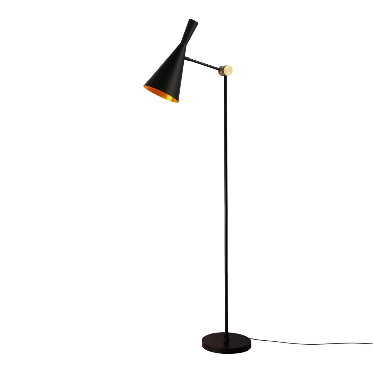 Lámpara de pie de diseño "Olivia" Negro - Barcelona Led-Decoración