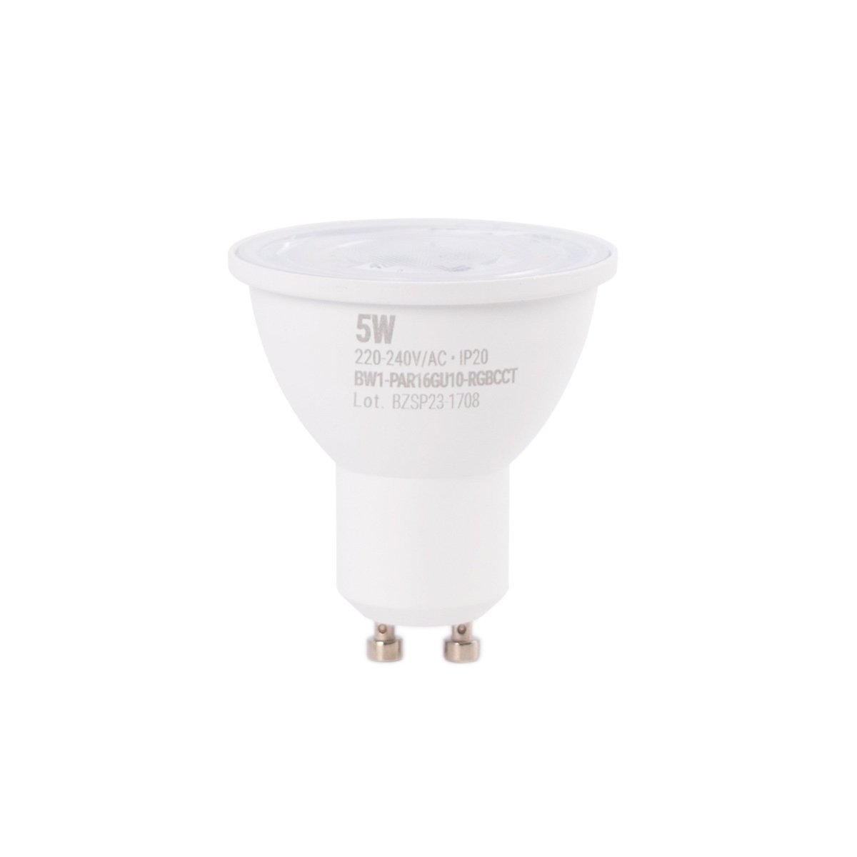 Bombilla inteligente LED WIFI GU10 - RGBW + CCT - 5W - Barcelona Led-