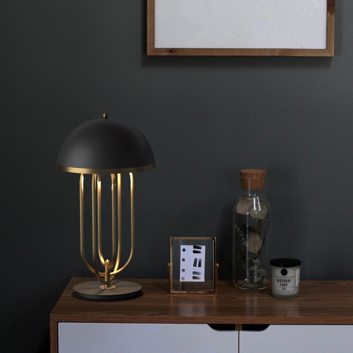Lámpara de mesa de diseño "Lindsay" - Barcelona Led-Decoración