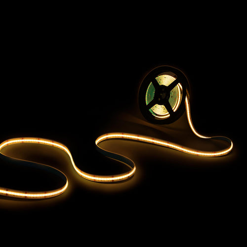 COB LED Strip 24V DC - RGBWW - 19W/m - 12mm - IP20 - Roll of 5 meters - Cut 33mm