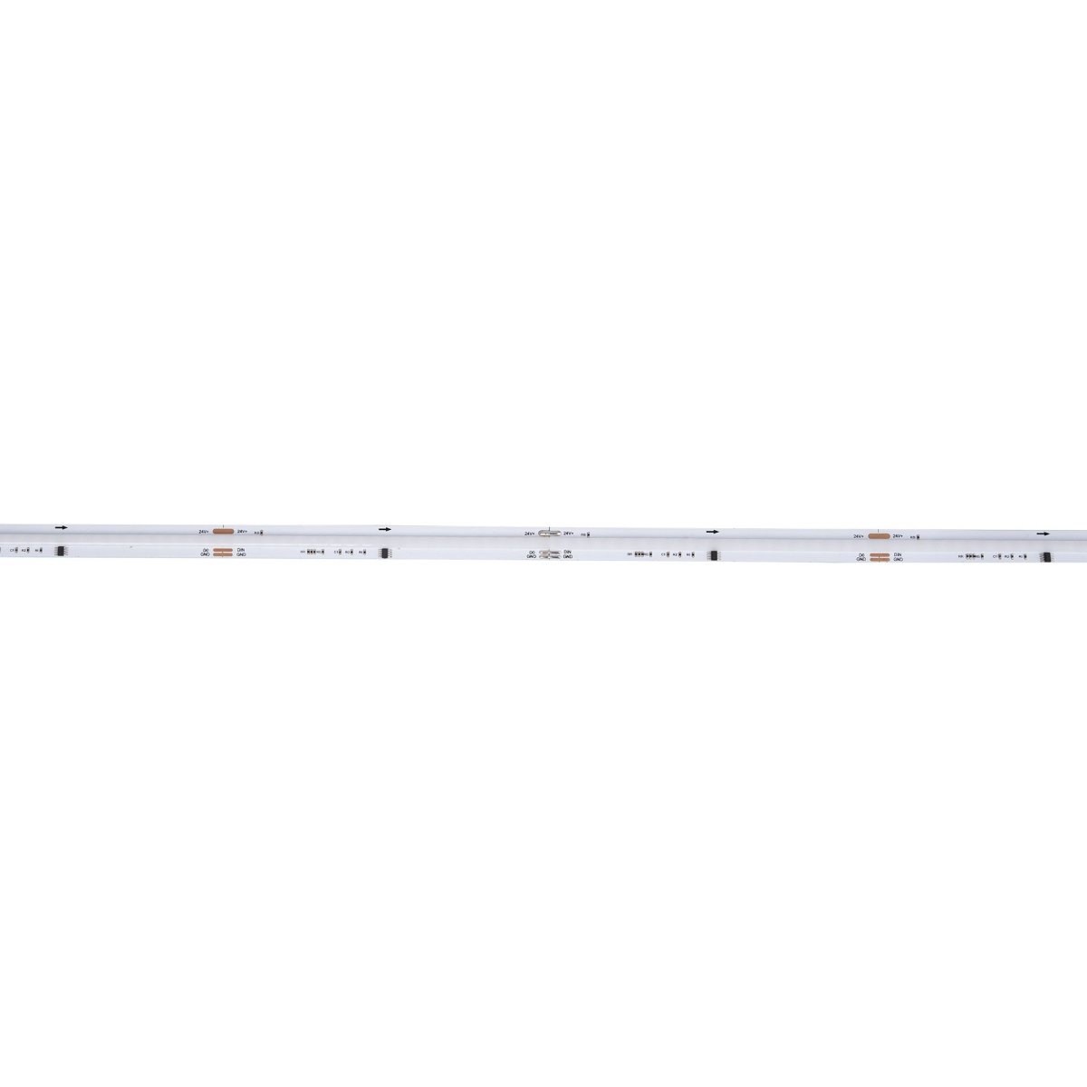 Tira LED COB RGB inteligente IC 24V DC - 12W/m - IP20 - 630ch/m - Ancho 10mm - 5 metros - Barcelona Led-