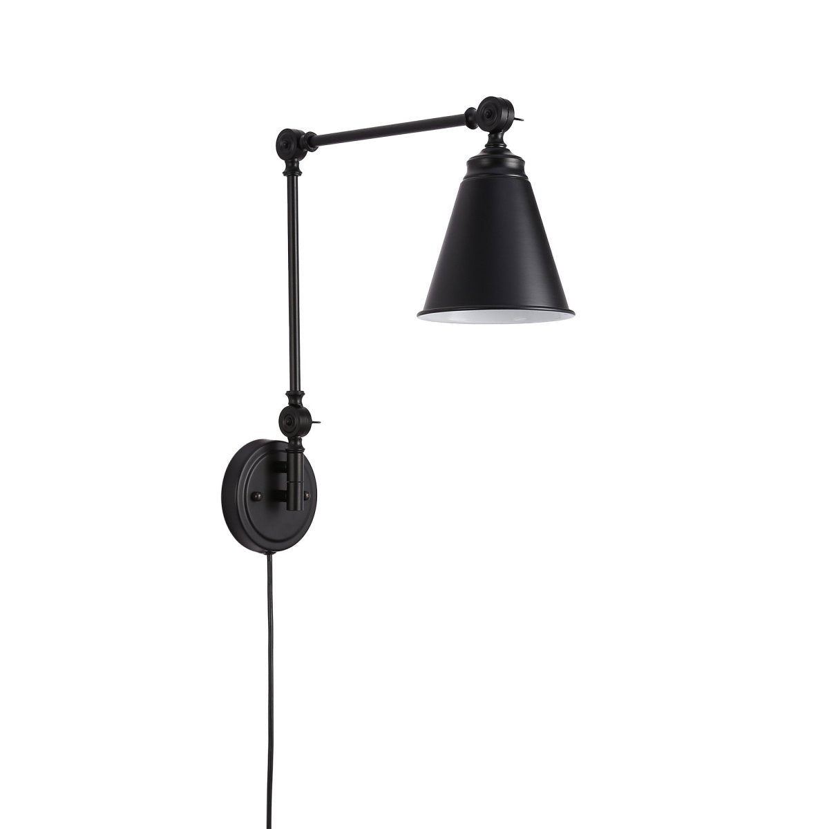 Aplique de pared vintage orientable con cable y enchufe "Tika" - Barcelona Led-Decoración