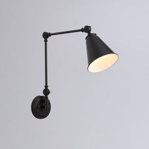 Aplique de pared vintage orientable "Tika" (6)