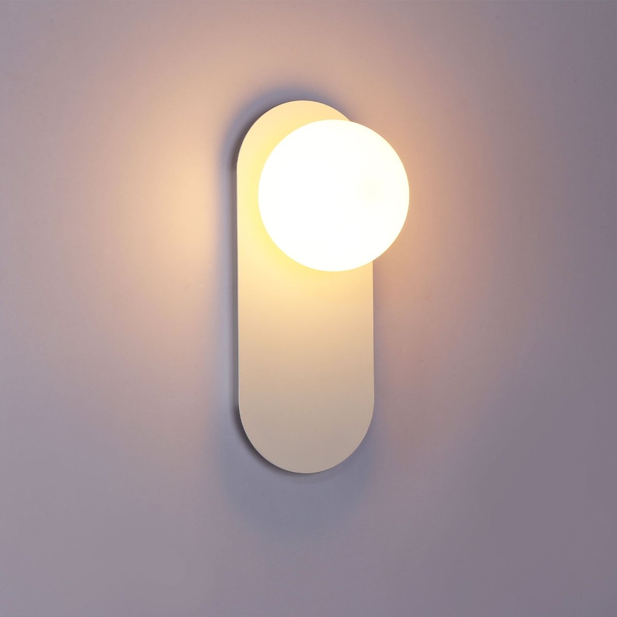 Aplique de pared bola cristal "Brian" - E27 - Barcelona Led-Decoración