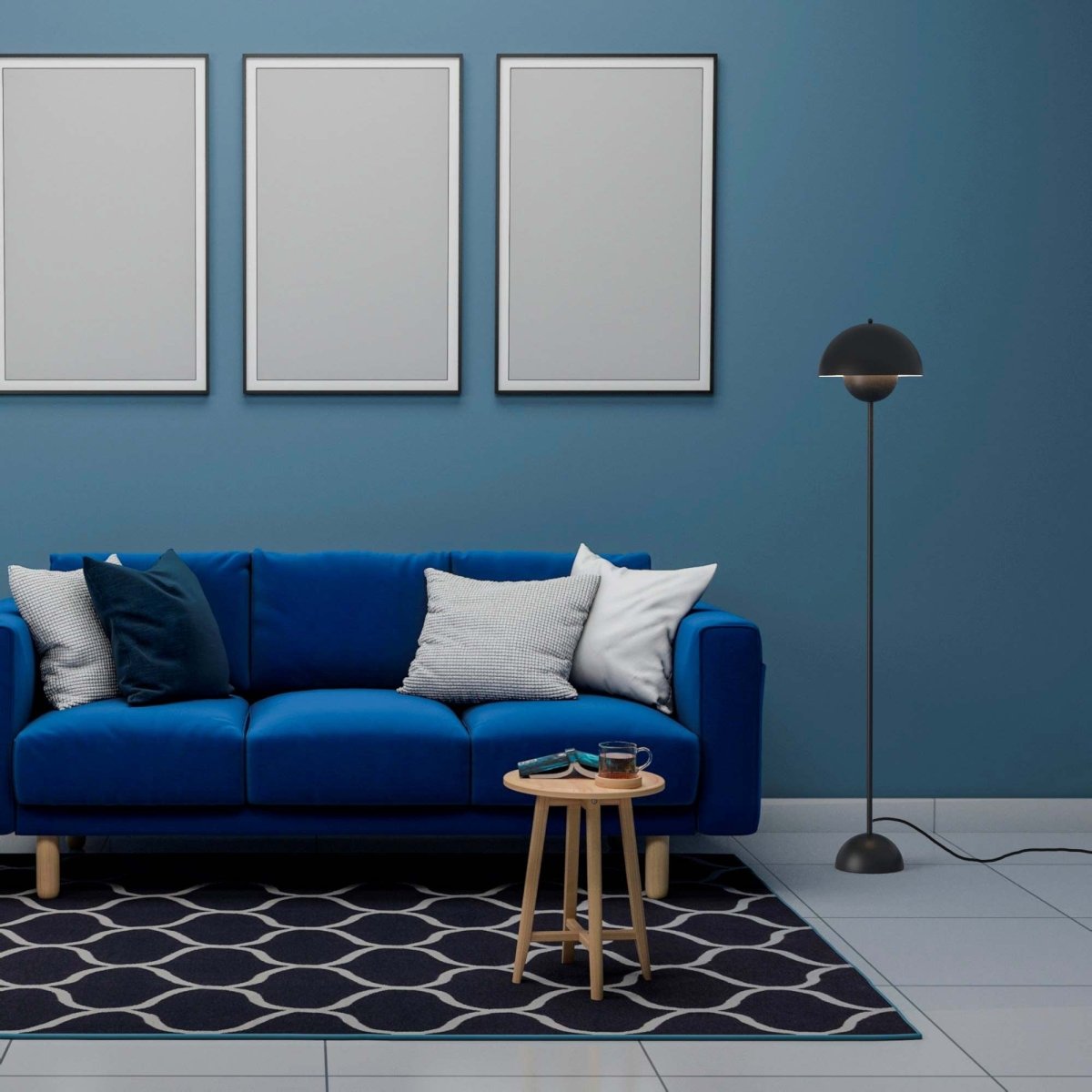 Lámpara de pie de diseño "Shapó" - Barcelona Led-Decoración