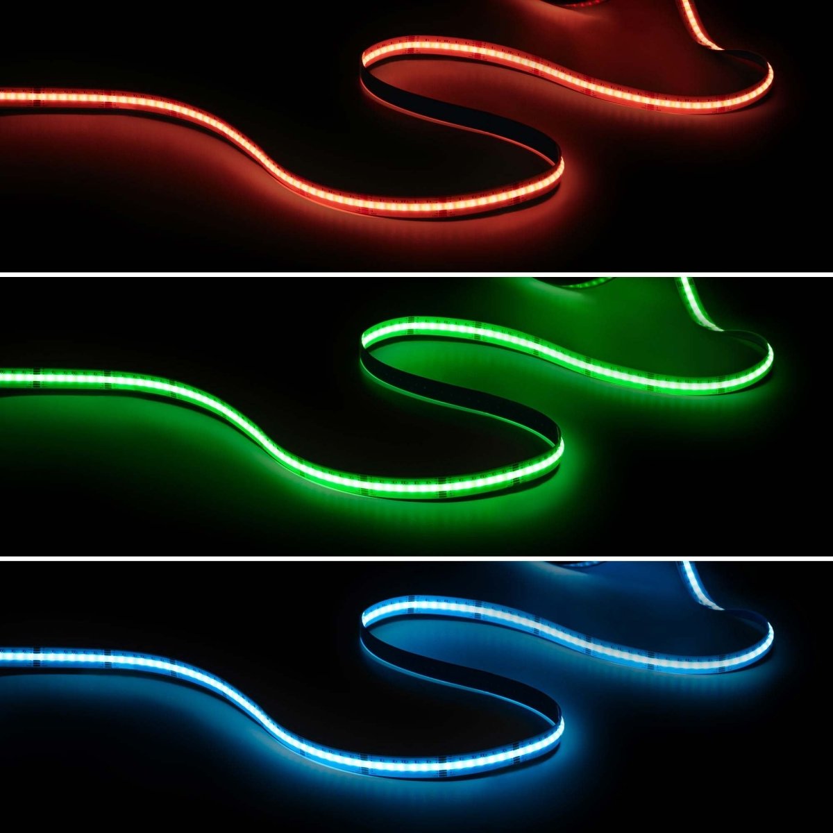 Tira LED COB 24V DC - RGB + CCT - 19W/m - 12mm - IP20 - Rollo de 5 metros - Barcelona Led-