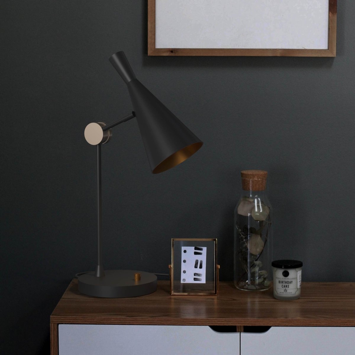 Lámpara de mesa de diseño "Nordi" - Barcelona Led-Decoración
