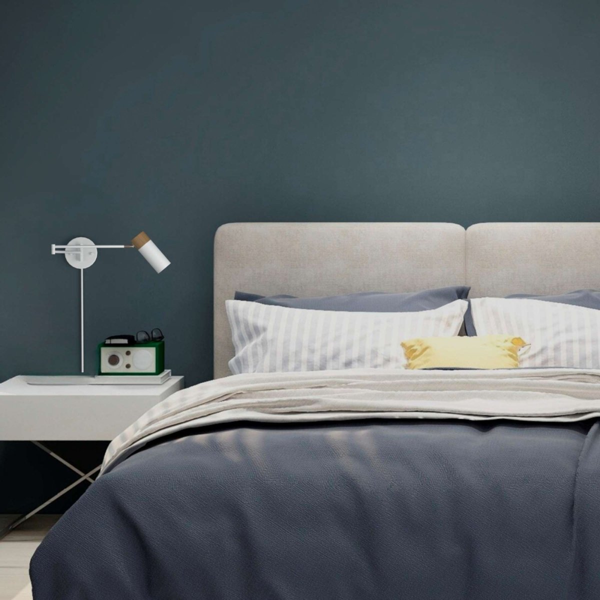 Aplique de pared extensible con cable y enchufe "Logan" - Barcelona Led-Decoración