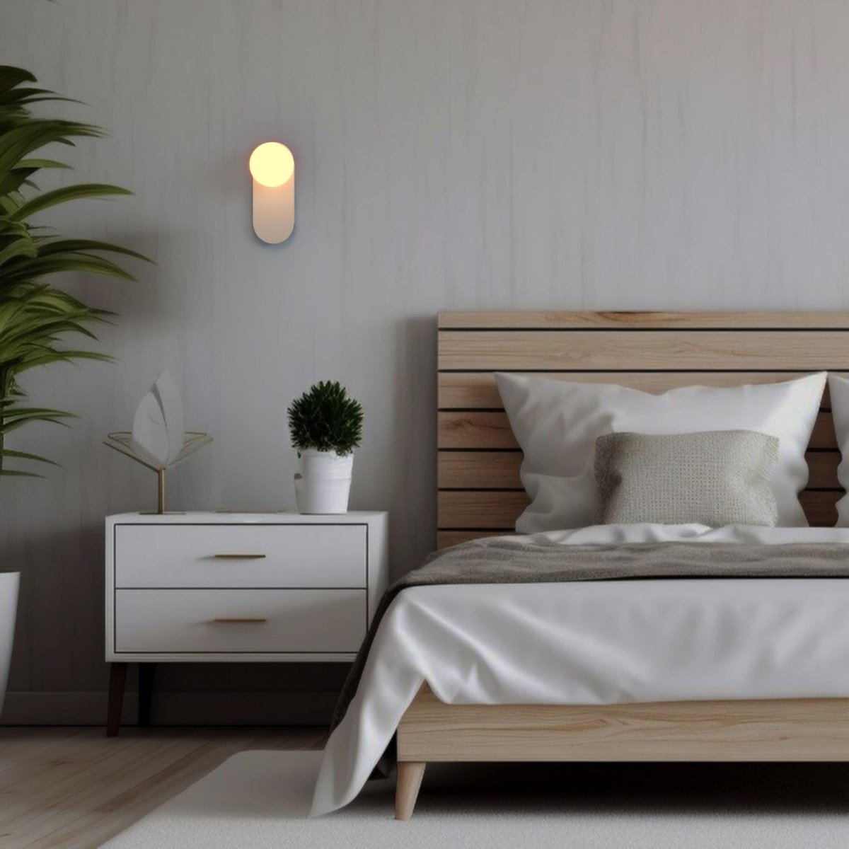 Aplique de pared bola cristal "Brian" - E27 - Barcelona Led-Decoración