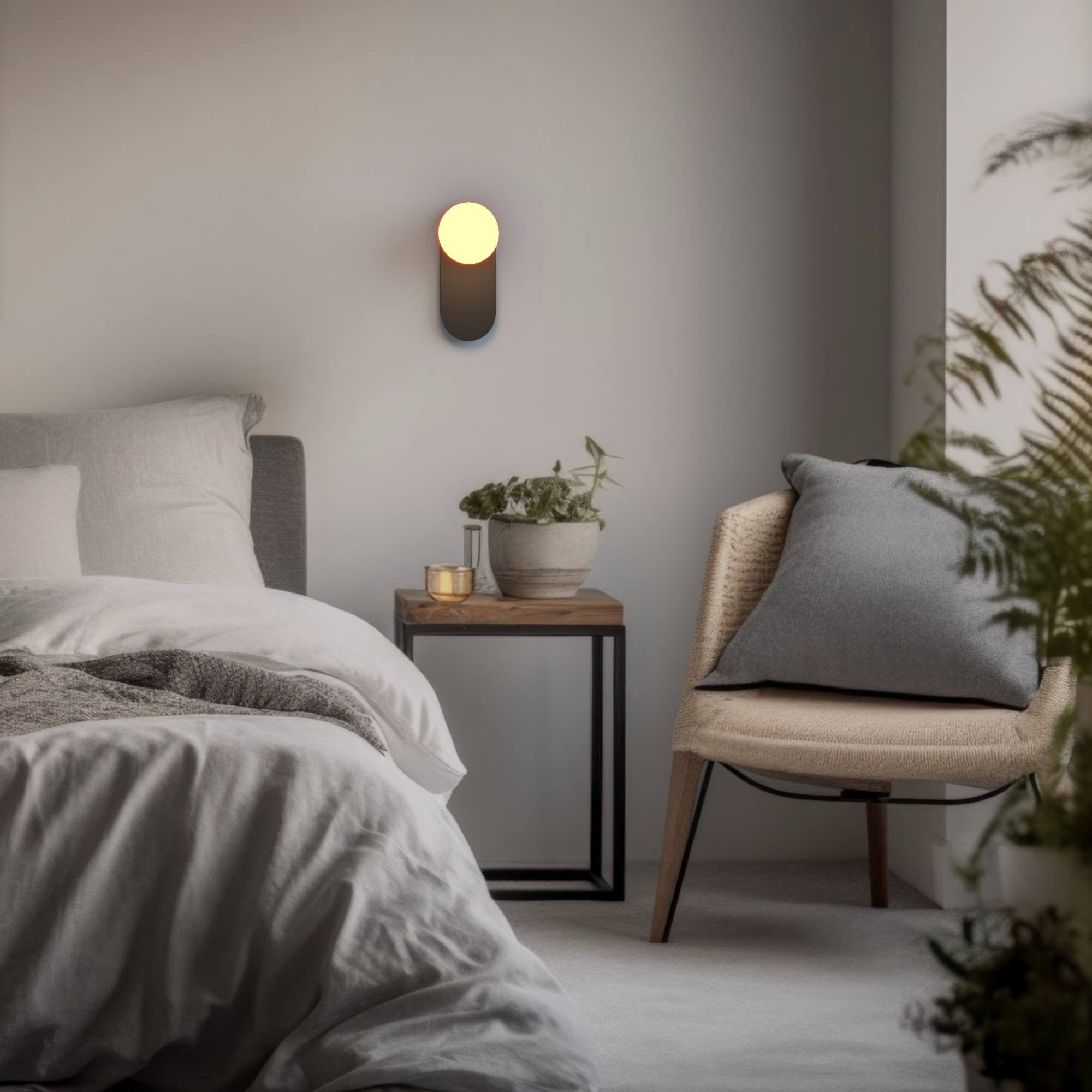 Aplique de pared bola cristal "Brian" - E27 (25)