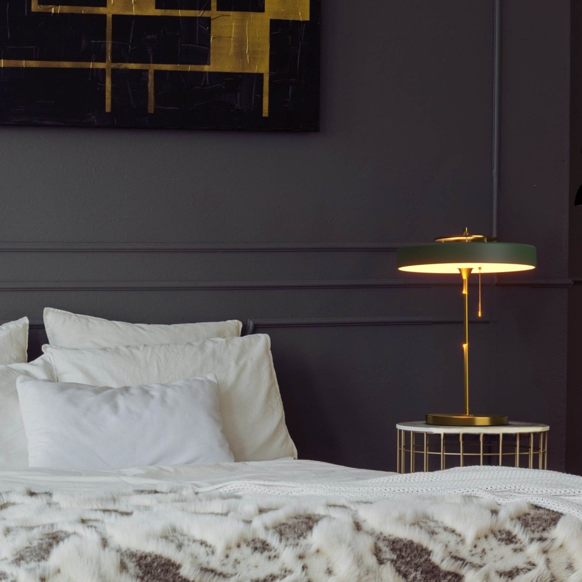 Lampara de mesa de diseño "Gadsby" - Barcelona Led-Decoración