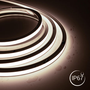 Neón LED flexible monocolor 24V DC - 10x10mm - 5 metros - Kit completo - IP67 - 10W/m (31)