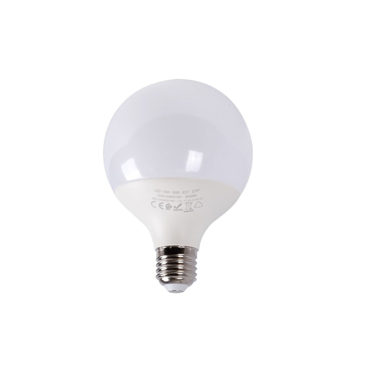 Bombilla decorativa LED globo E27 G95 - 15W - Barcelona Led-