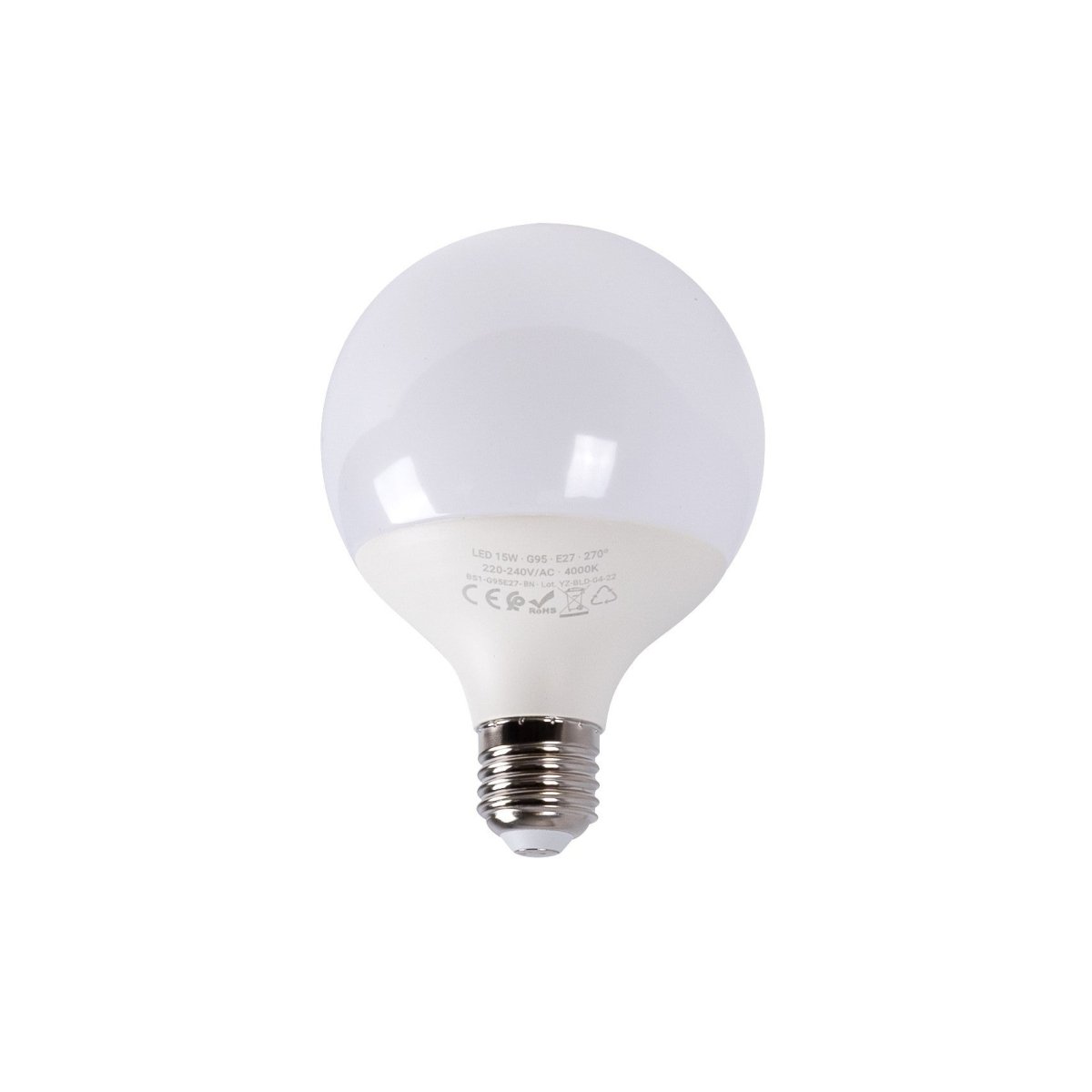 Bombilla decorativa LED globo E27 G95 - 15W - Barcelona Led-