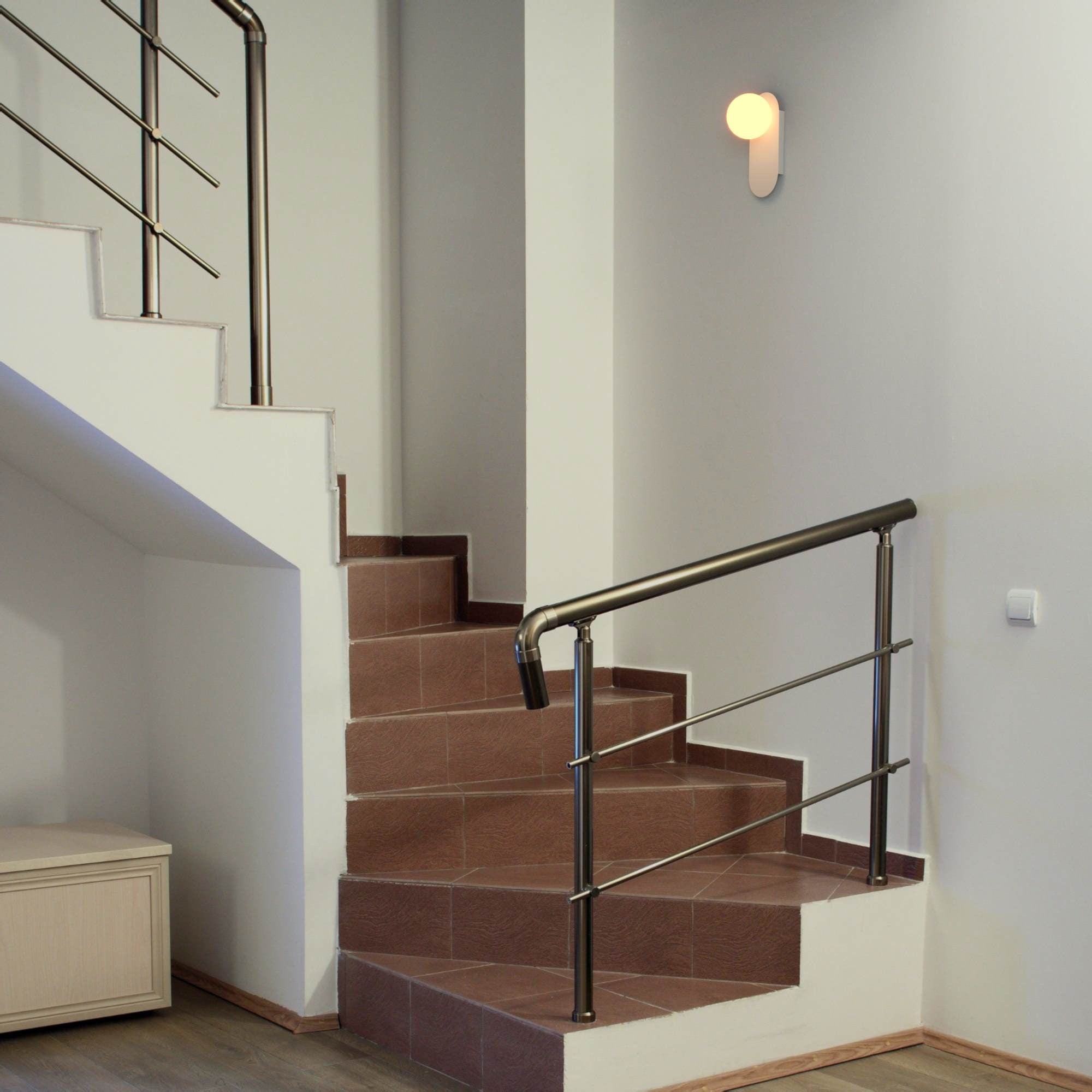 Aplique de pared bola cristal "Brian" - E27 (27)