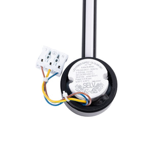 Aplique de pared minimalista lineal "KENDA-R" 10W - Rotatorio 360º - Blanco Cálido (11)